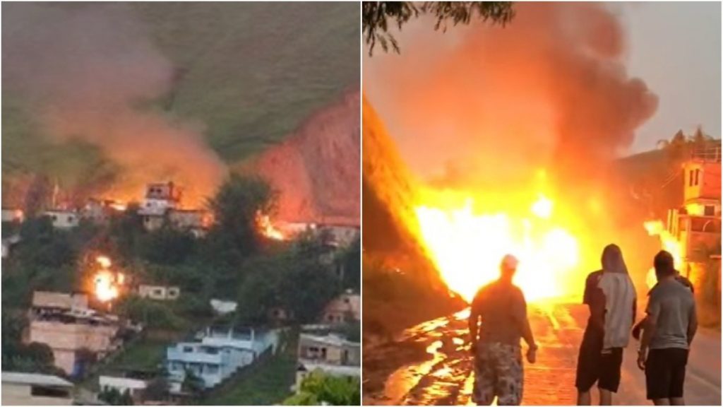 caminhão explodiu