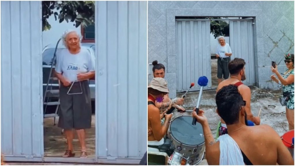 idosa cortejo bh