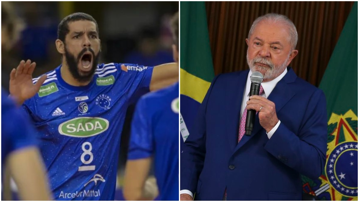 Governo aciona AGU após postagem de jogador de vôlei sobre Lula