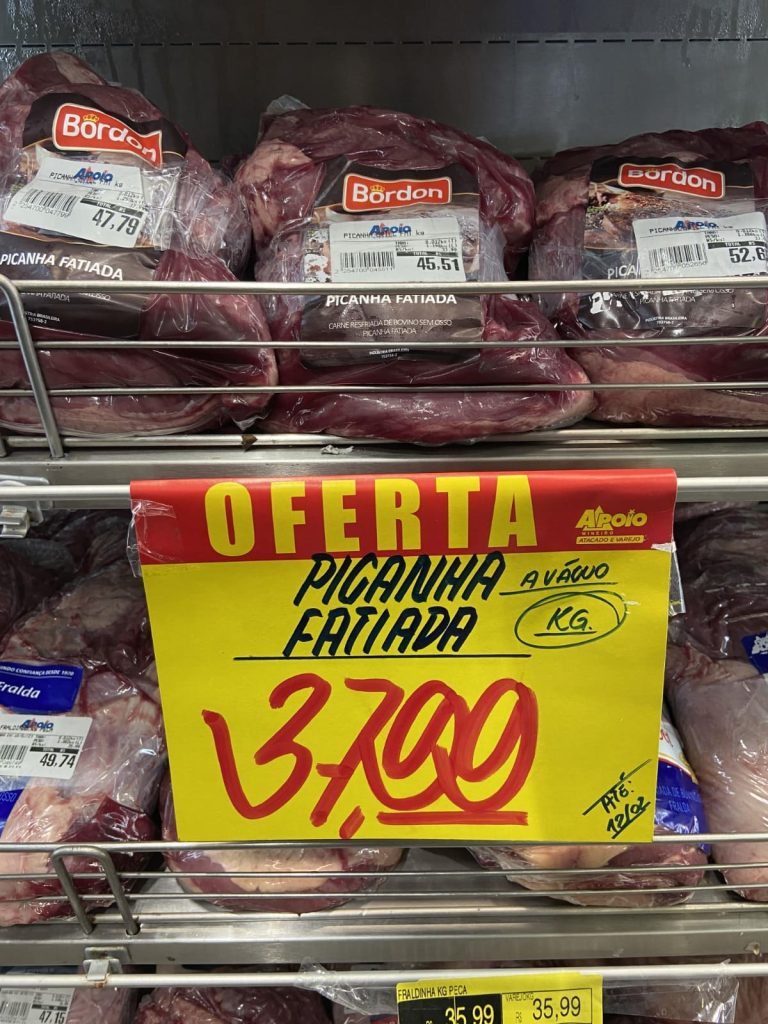 Carna Apoio: Confira a folia de preços baixos deste final de semana no Apoio Mineiro picanha carne fatiada