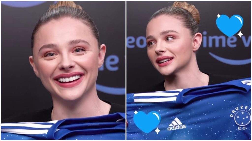 chloe moretz cruzeiro camisa