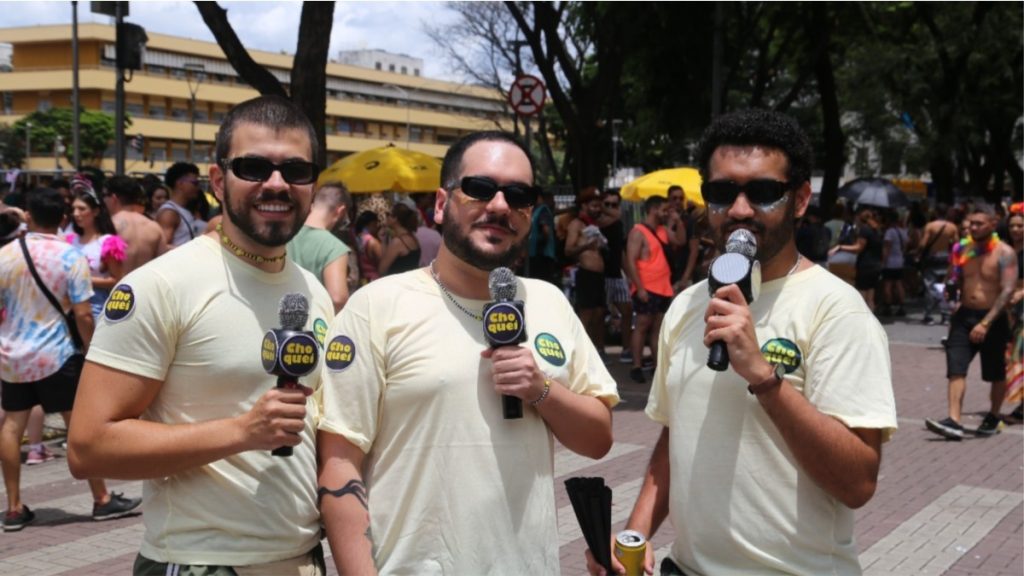 foliões carnaval bh