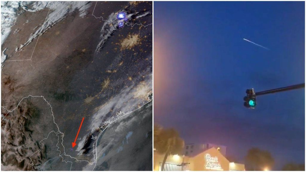 meteorito cai eua nasa