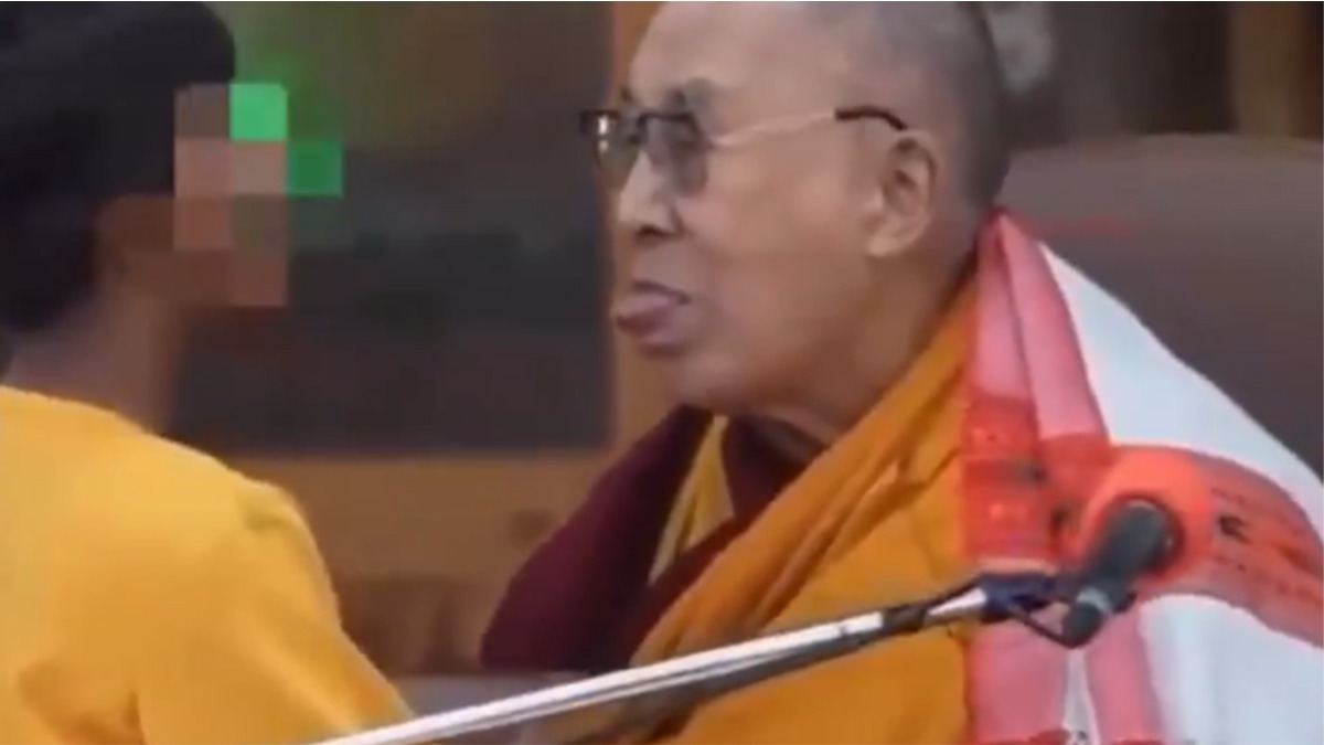 Dalai Lama e criança
