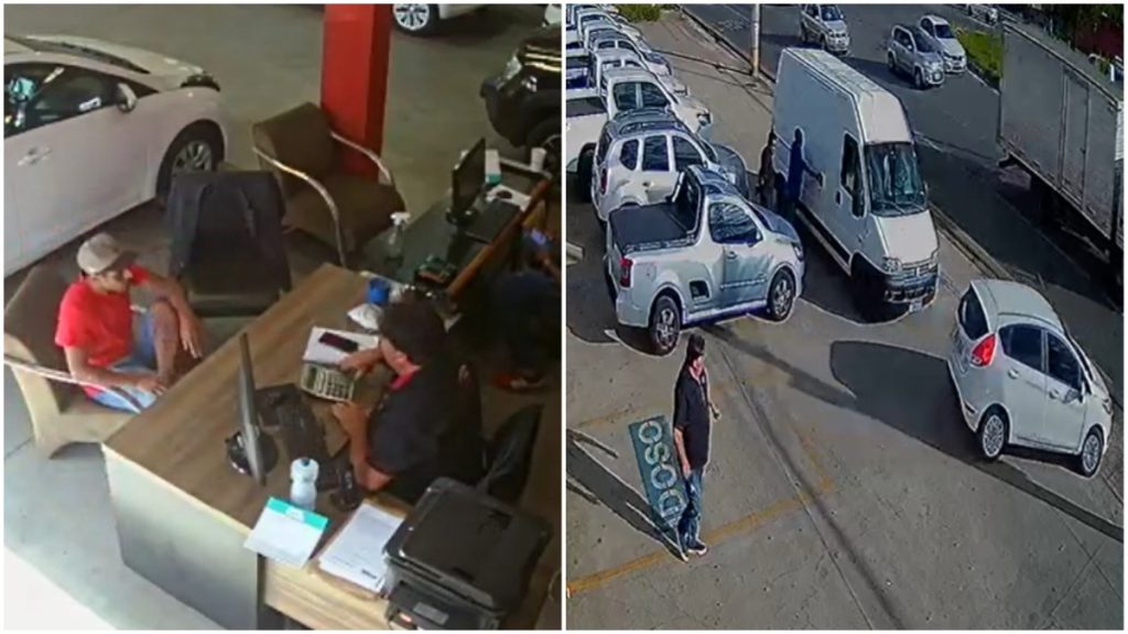 Homem rouba carro em Contagem