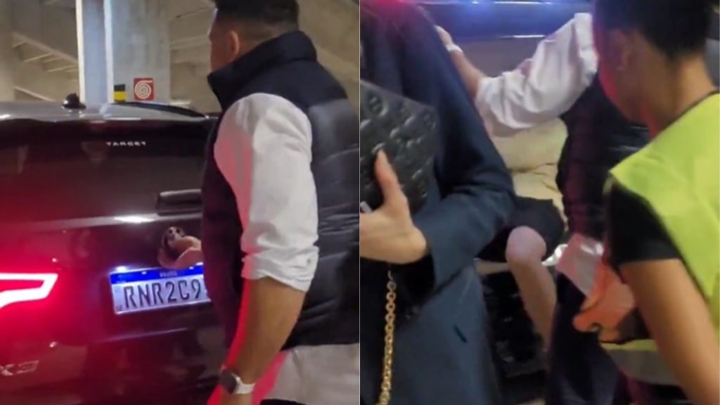 Ronaldo tira homem do porta-malas