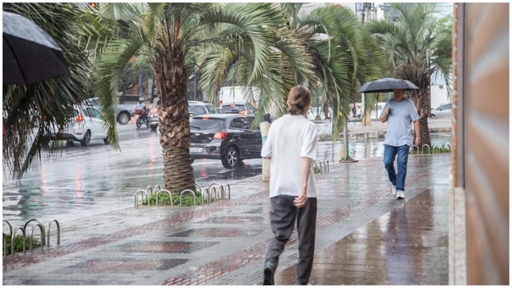 chuva em bh