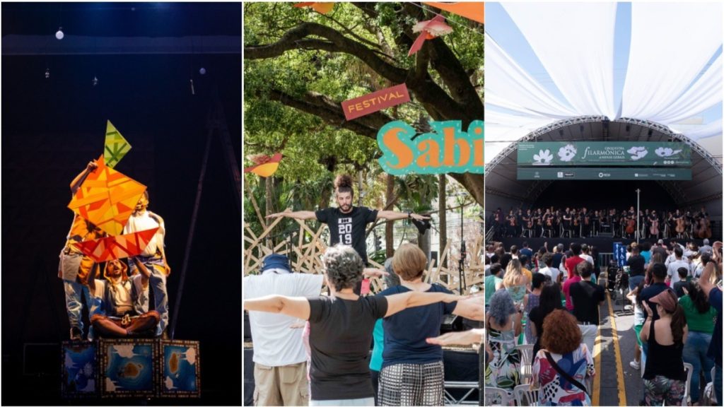 grupo maria cutia festival sabiá e orquestra filarmônica de minas gerais na praça