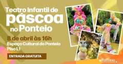O Mistério dos Ovinhos de Páscoa: Ponteio tem programação especial para as crianças neste sábado (8)