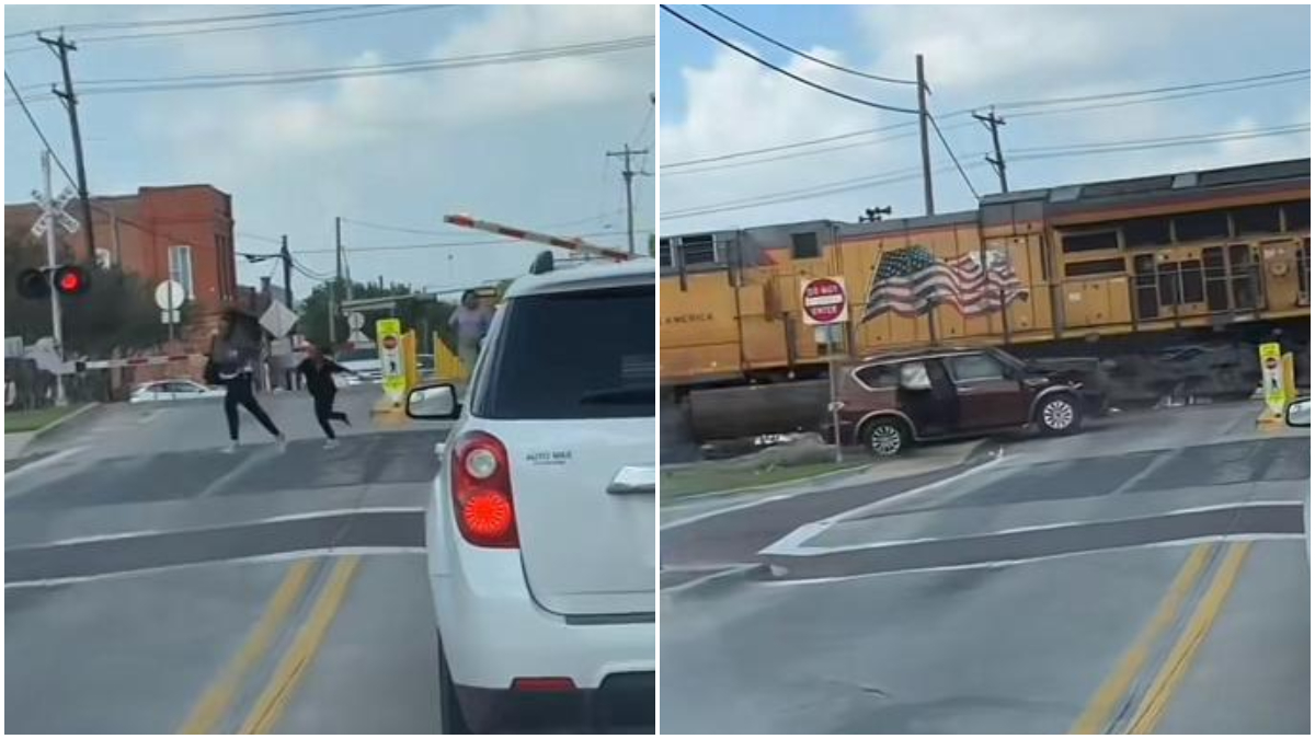 carro atropelado trem