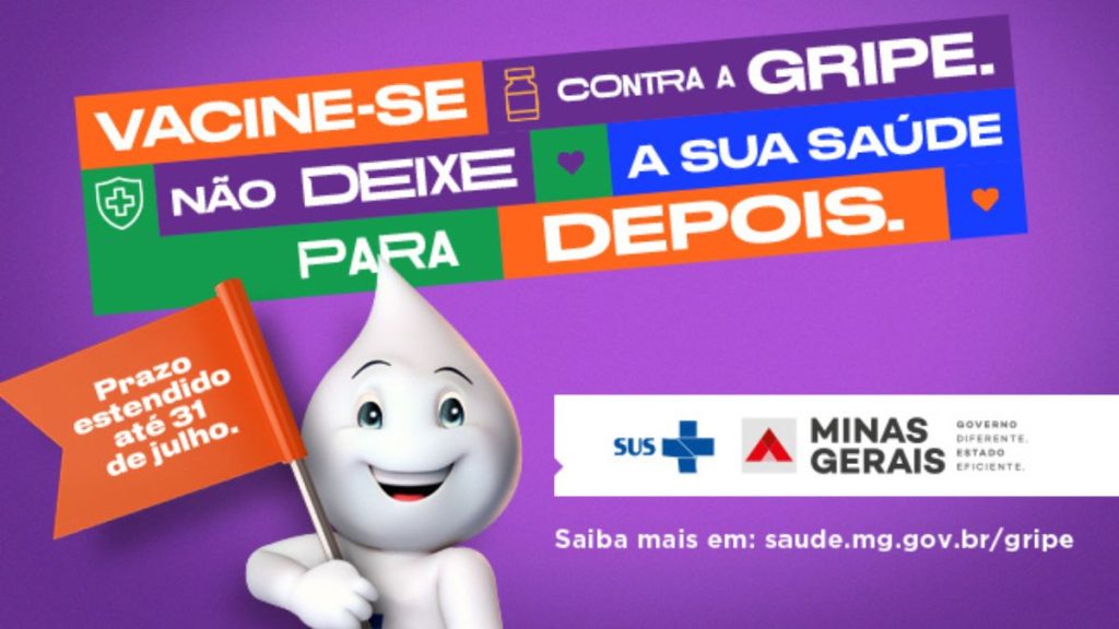 Minas prorroga vacinação contra Influenza até 31 de julho