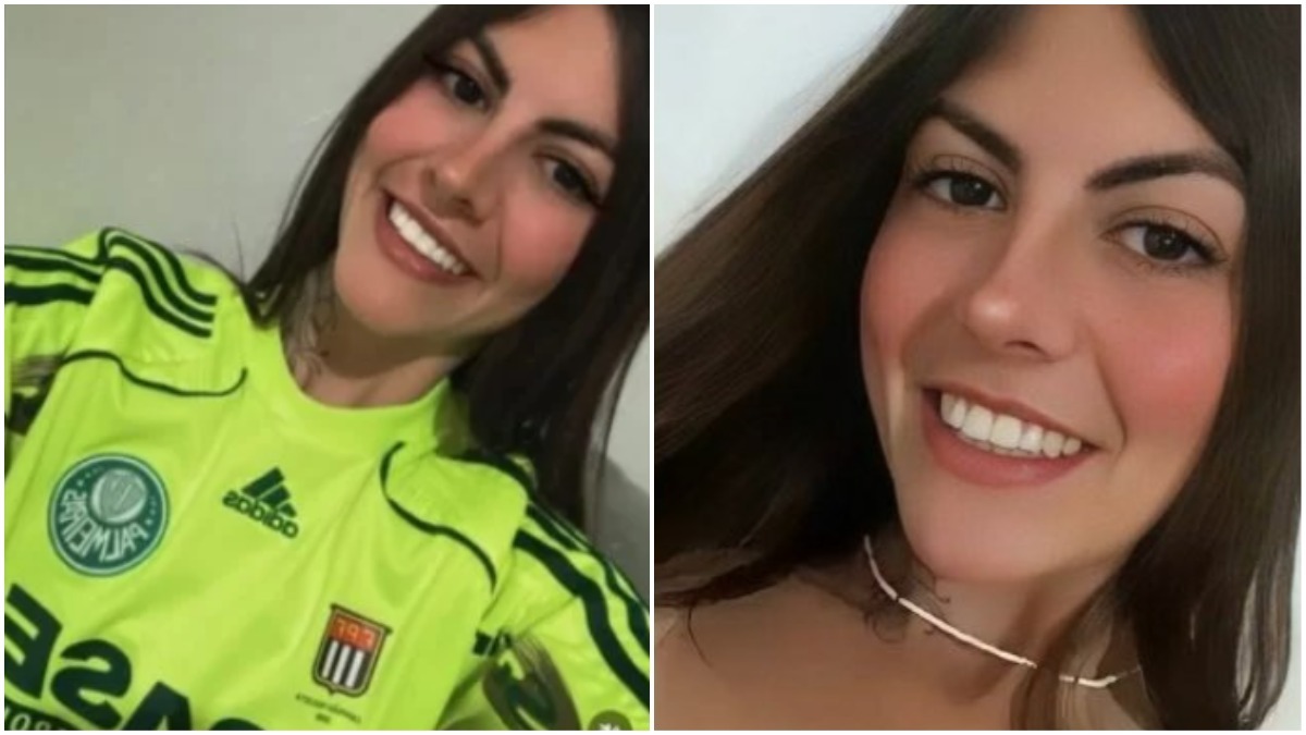 Túmulo de Gabriella Anelli, torcedora do Palmeiras. 