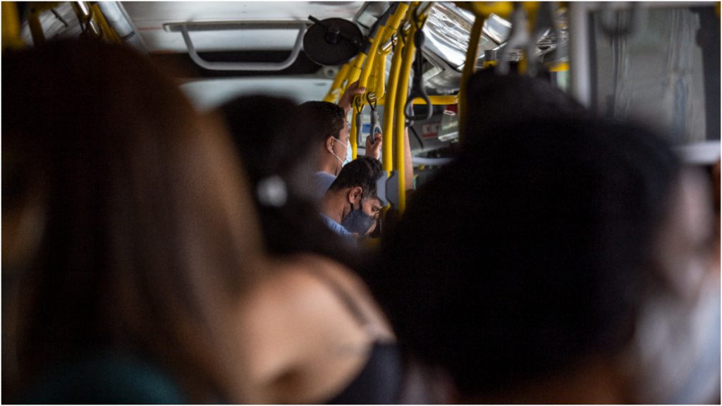 superlotação ônibus