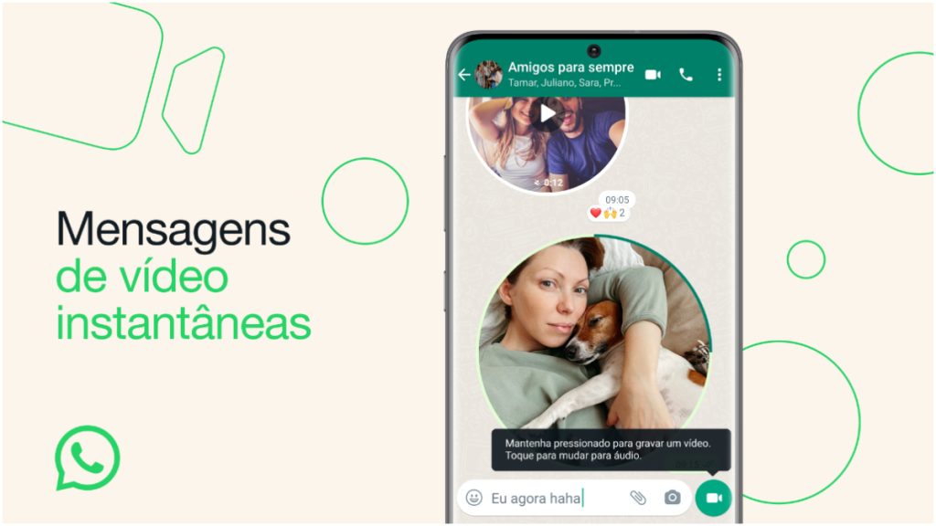 áudio whatsapp