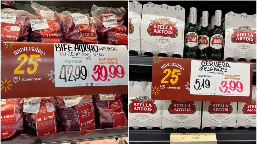 Aniversário Supernosso 2023: Aproveite as ofertas com até 50% de desconto nas lojas, no site e no app