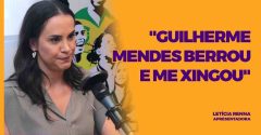Letícia Renna fala sobre o episódio com Guilherme Mendes