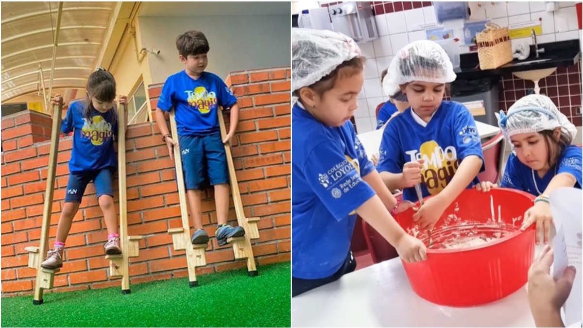 Tempo Magis: Colégio Loyola oferece modalidade de tempo integral com atividades extracurriculares para crianças de 3 a 8 anos