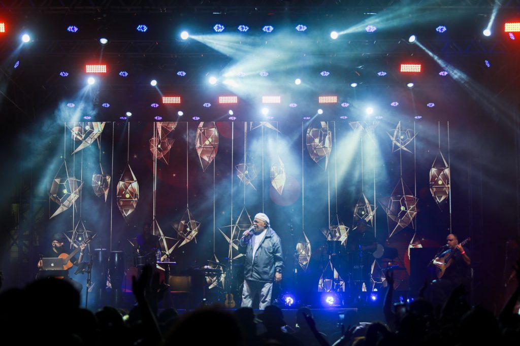 Jorge Aragão no Festival Caramelo