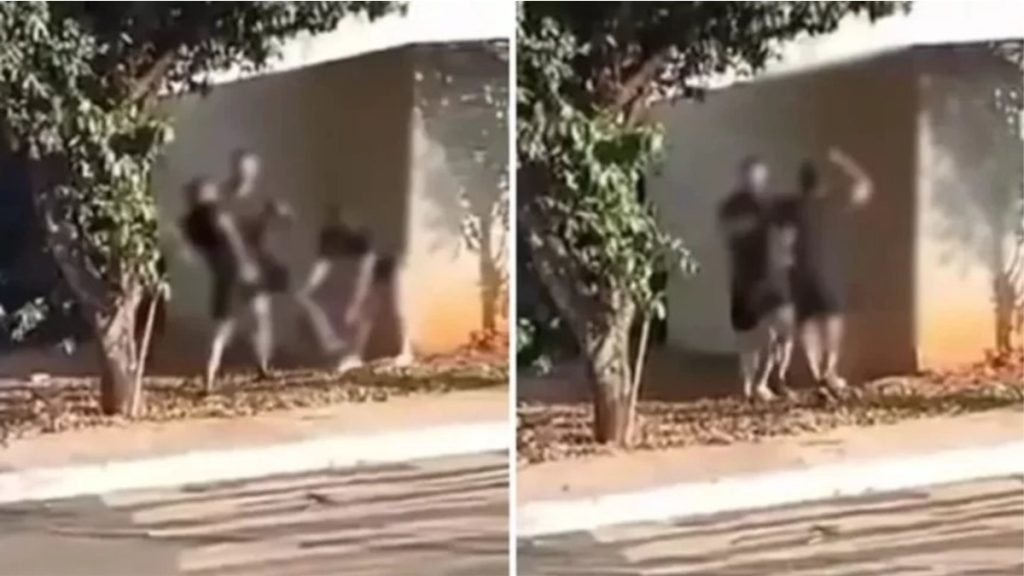 mulher agredida por dois homens em goiânia