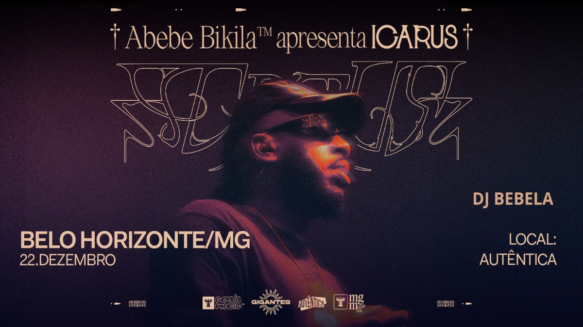 Rapper Abebe Bikila (BK') lança novo álbum ICARUS com