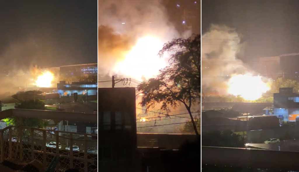 chuva explosão fernão dias bh