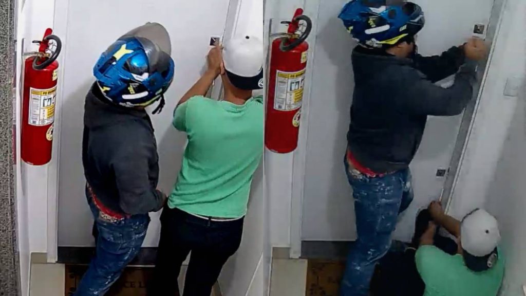 invade apartamento bh