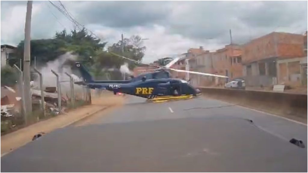 Vídeo Mostra Pouso Forçado De Helicóptero Em Bh 5470