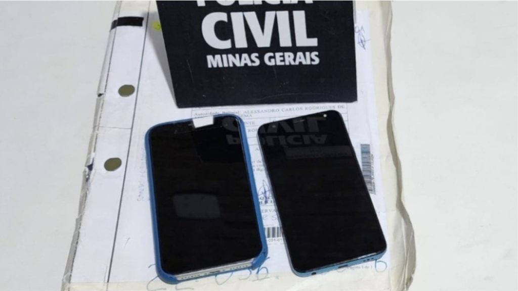 celulares apreendidos homem preso por se passar por policial bh