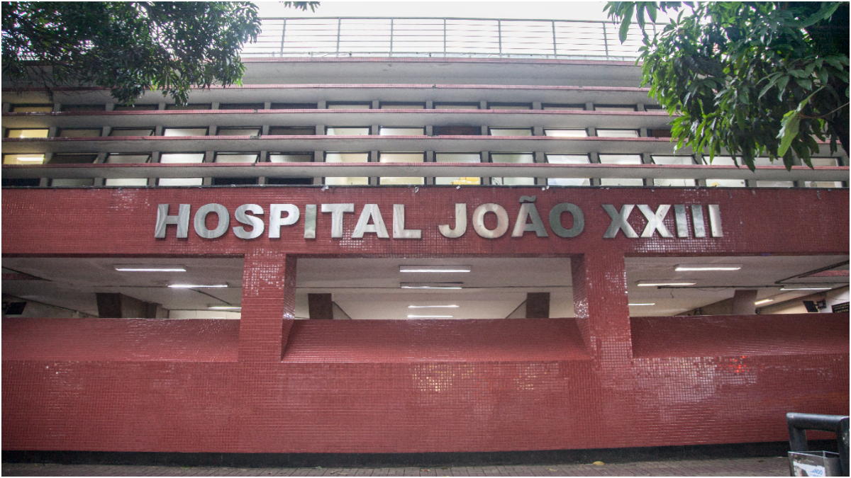 fachada do hospital João XXIII, em BH