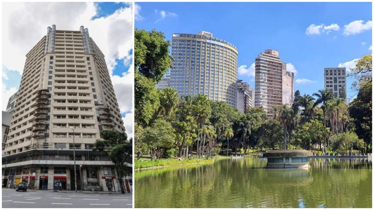 Edifício Acaiaca, em BH, terá tirolesa até o Parque Municipal