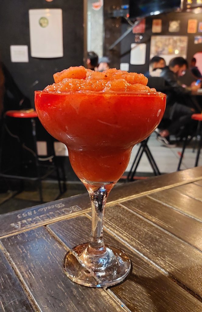 Daiquiri de morango do Bucaneiro