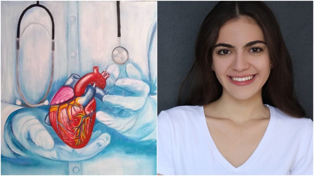 mulher persegue médico