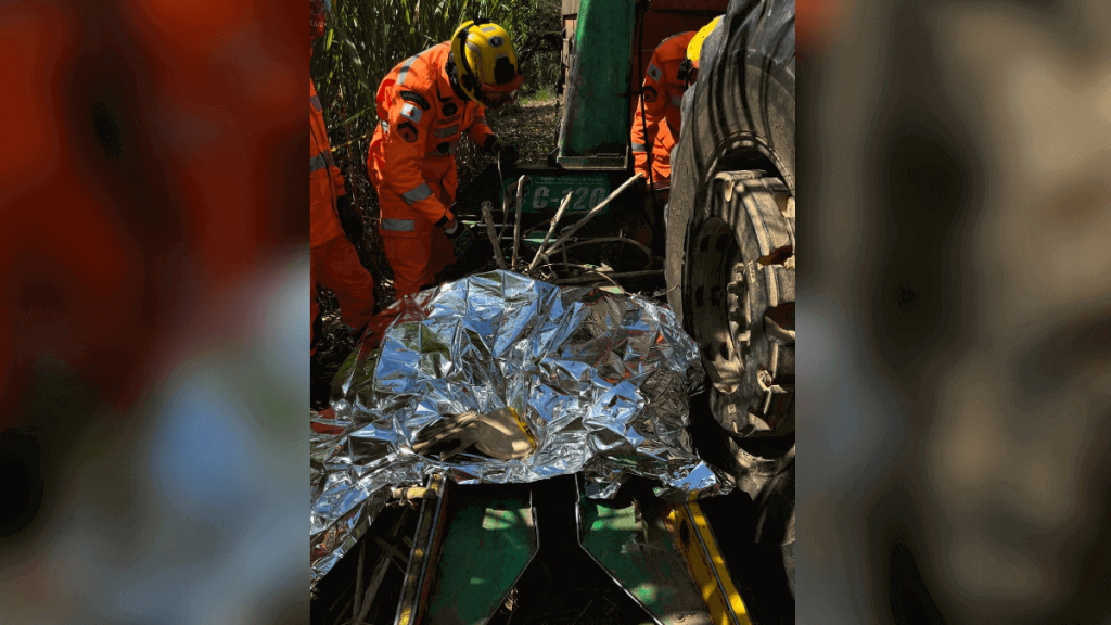 homem morre prensado máquina de cortar cana