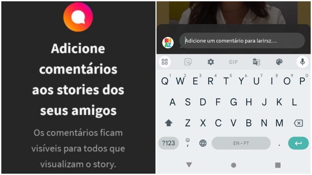 instagram comentários stories