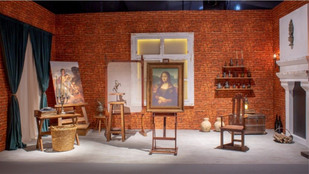 exposição leonardo da vinci bh