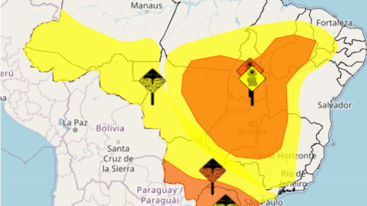 Inmet alerta para tempestade em cidades de Minas Gerais