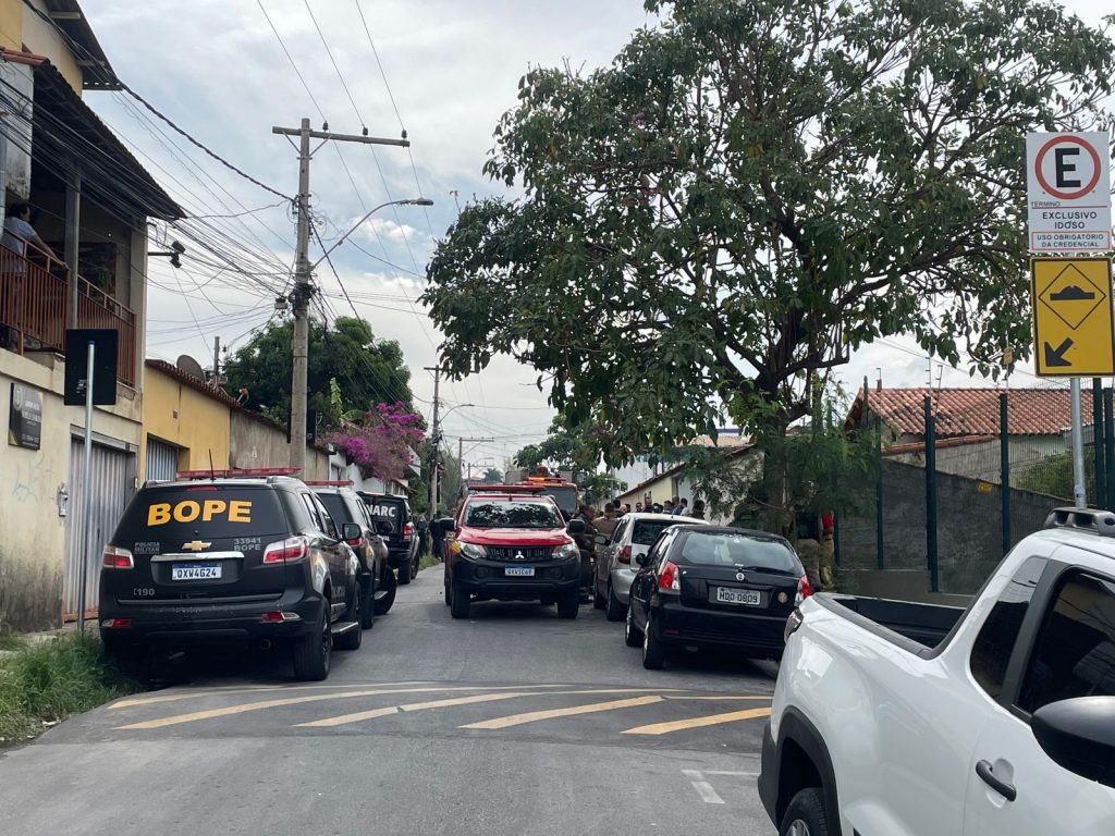Bope precisou ser acionado para a ocorrência (Isabella Guasti)