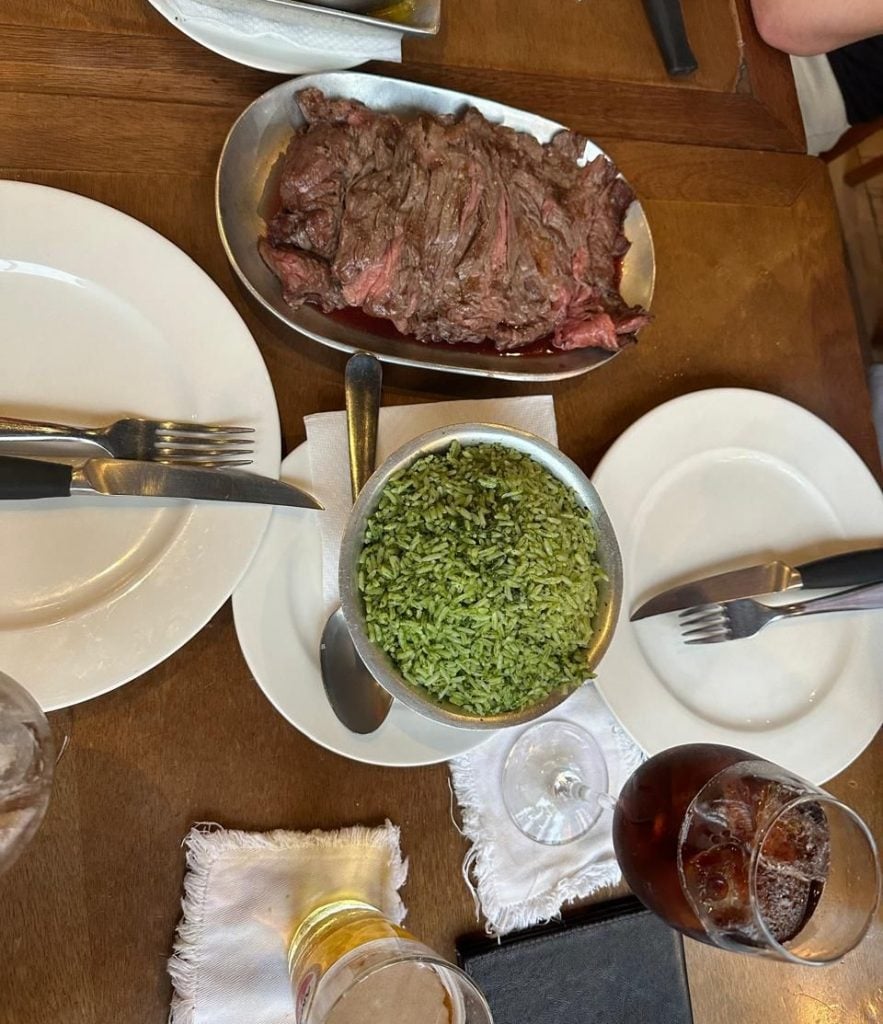 Bife de vazio no Dorival