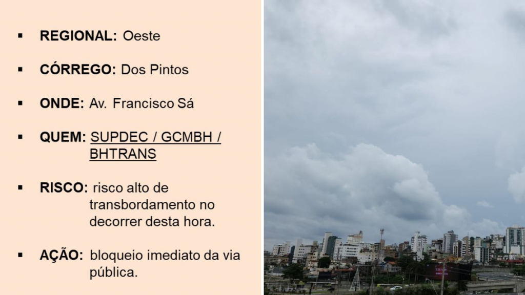 bloqueio de vias
