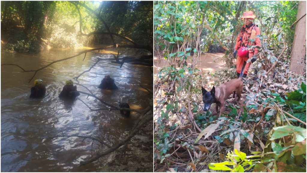 corpo criança rio encontrada