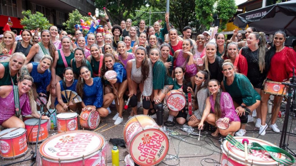 Bloco 'As Charangueiras' completa 11 anos no pré-Carnaval de BH