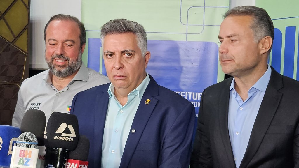 Alexandre Silveira, Álvaro Damião e Renan Filho