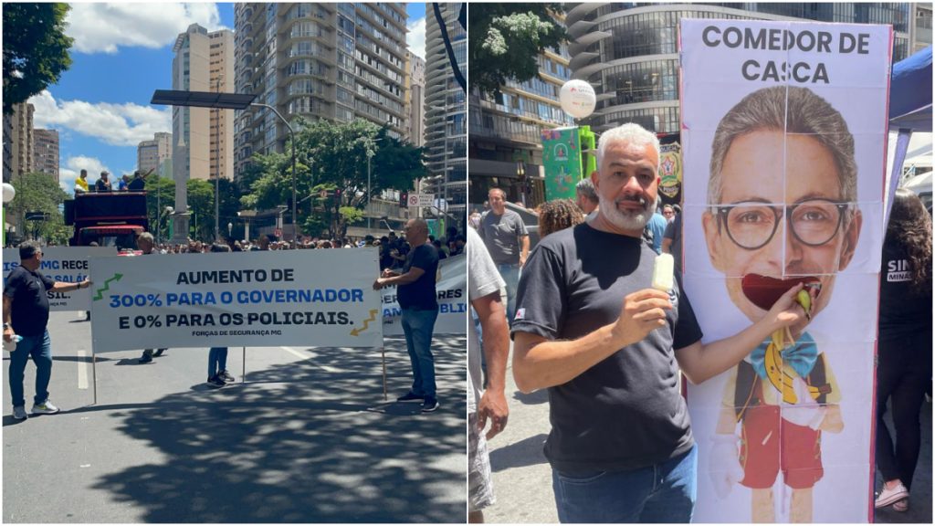 protesto forças de segurança bh