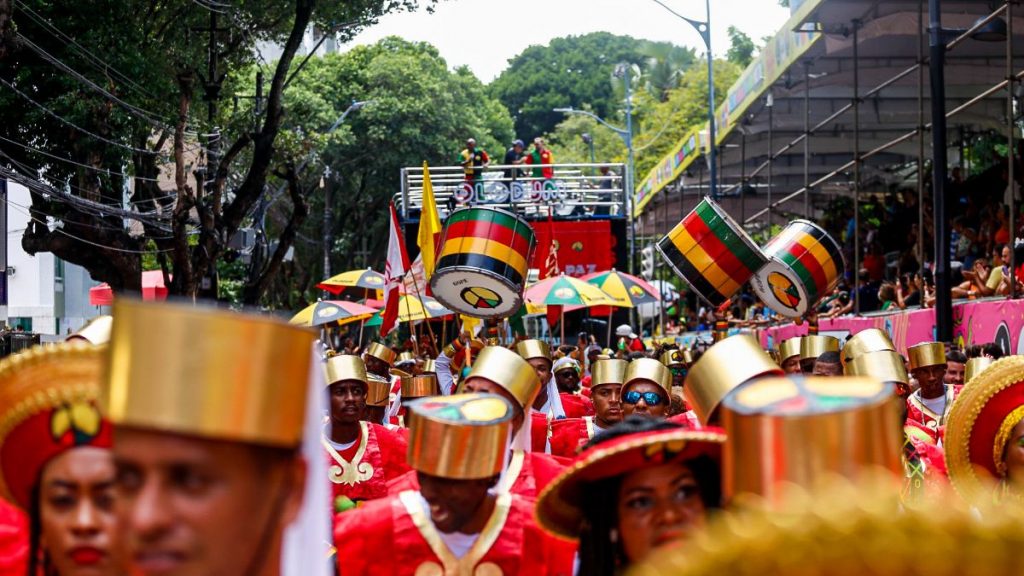 Grupo Olodum completou 45 anos em 2024 (Reprodução/Redes Sociais)