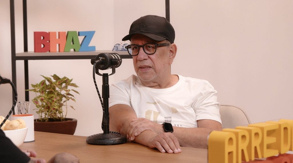 Saulo Laranjeira relembra criação do personagem João Plenário no podcast do BHAZ