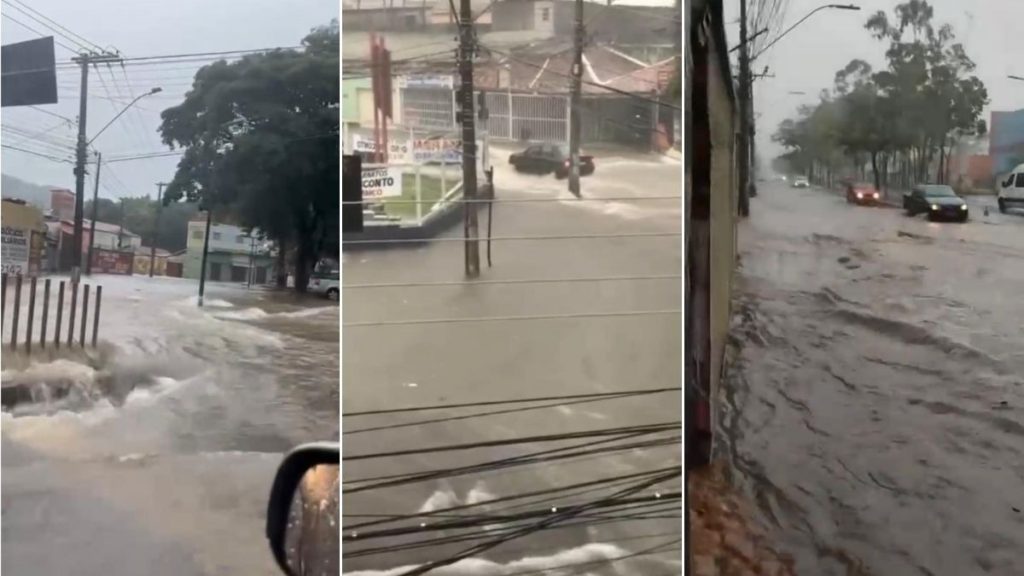 Chuva forte deixou Barreiro debaixo d'água (Barreiro Notícias)