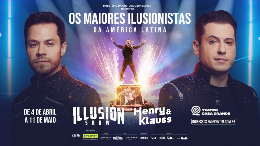 Henry e Klauss ilusionistas