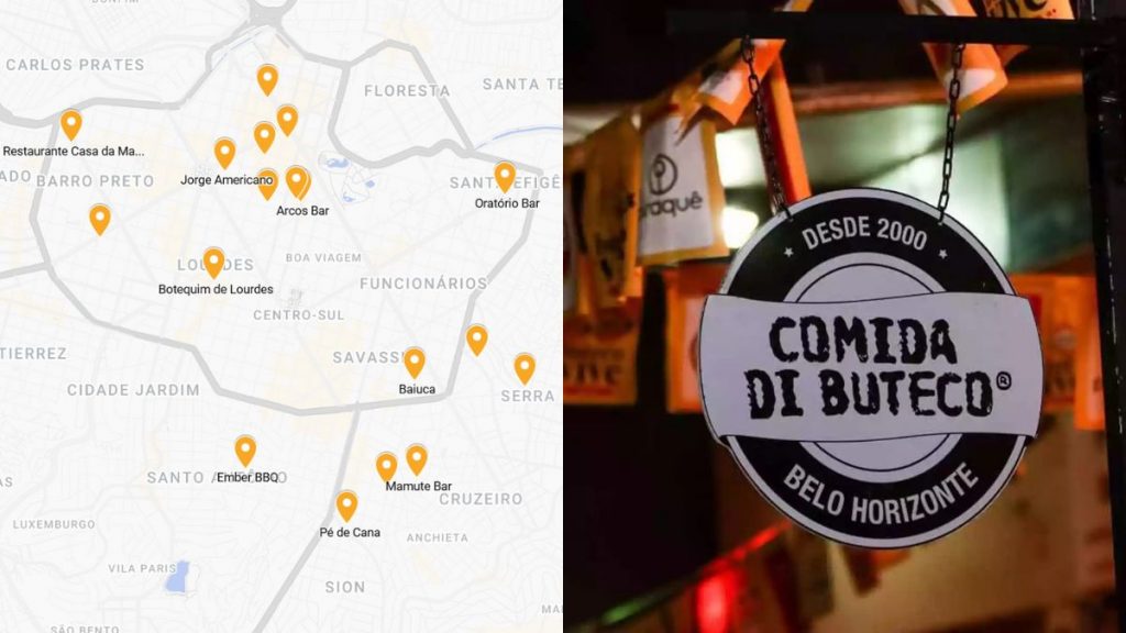 Comida Di Buteco BH 2025 bares centro-sul