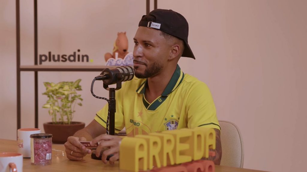 Colé Markin é o último convidado da terceira temporada do podcast do BHAZ (Reprodução/Arreda Pra Cá)