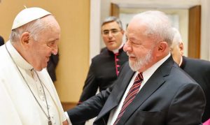 Encontro entre o Papa Francisco e Lula